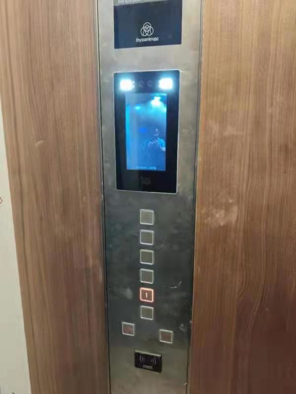 Standalone WDR Face Recognition Terminal Board Elevator Door Gate