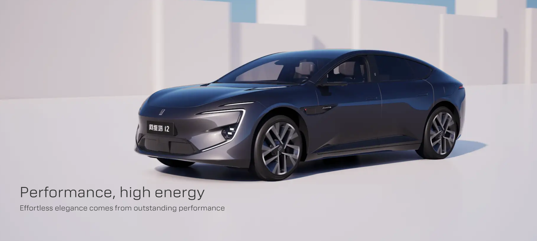 Newly Launched 700 Km Pure Electric Range Permanent Magnet Motor Avatr12 Electric Vehicles