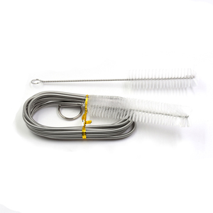 Flexible SS Handle Nylon Bristle Tube Cleaning Brush