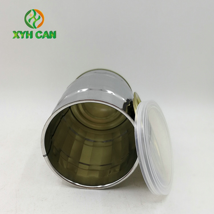 FDA CMYK Printing 400ML Expansion Metal Cans For Coconut Oil packing