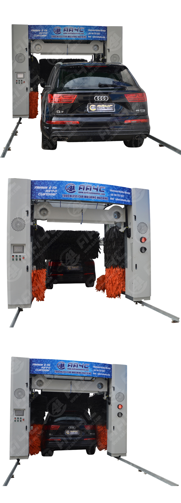 Quick High Speed Automatic Car Washing Machine For Home