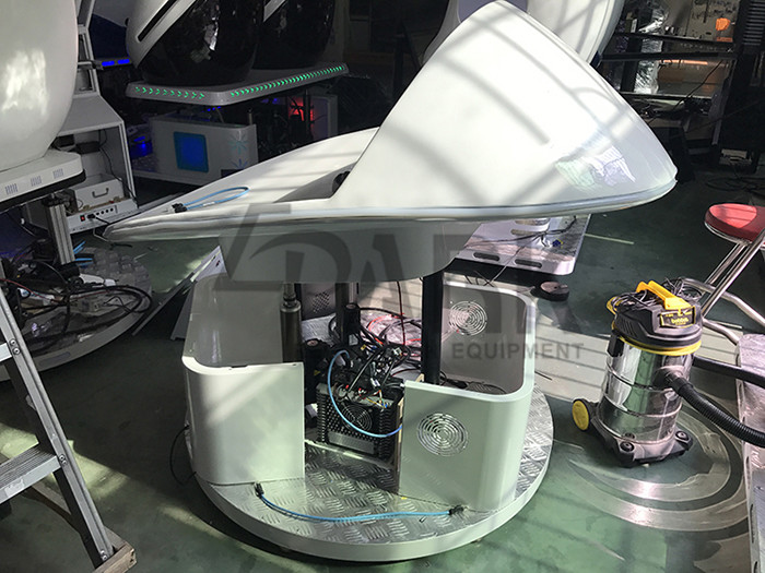 Glass Virtual Reality Ski Vr Games / Indoor Ski Simulator Machine
