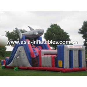 Buy cheap Inflatable Shark Obstacle Challenges, Inflatable Obstacle Course product