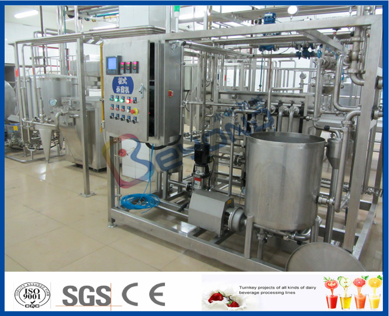 2000L-10000L per hour Flavor Milk Processing equipment with plasic bottle package