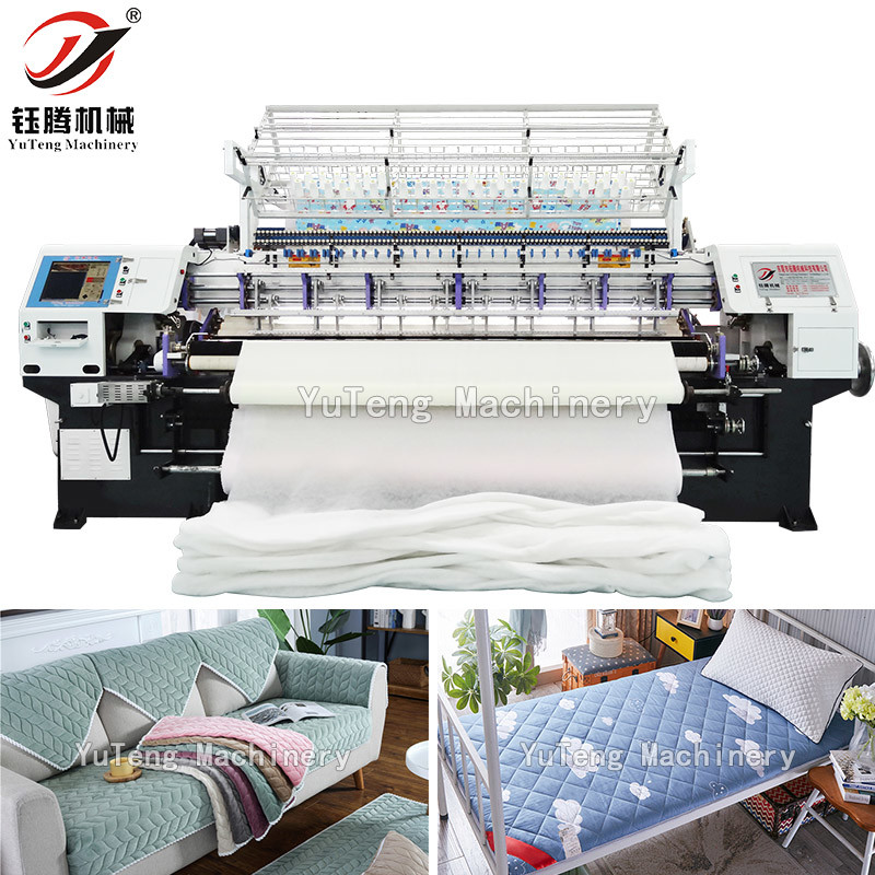 Computerized Quilting Machine Sofa Cover Fabric Quilted