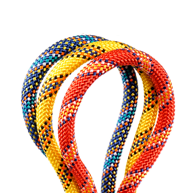 2-20mm Diameter Nylon Rope for Square Dancing Solid Rainbow Color Gymnastics Rope