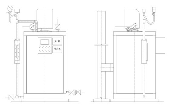 Portable Gas Powered Steam Generator Water Tube High Thermal Efficiency