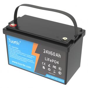 Buy cheap Safety Lead Acid Replacement Battery 24V 60Ah Deep Cycle Power Storage Type product