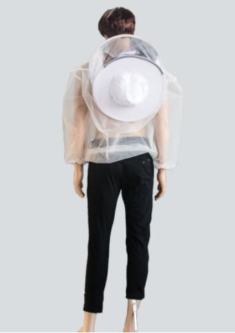 Transparent Beekeeping Protective Clothing Bee Safety Clothing With Veil And Zipper