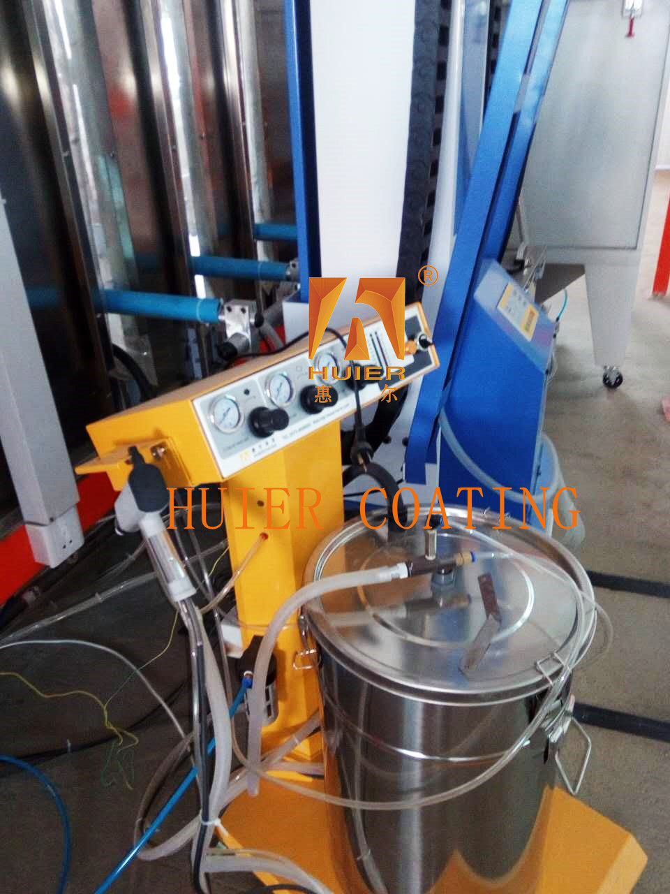 Electrostatic spraying machine