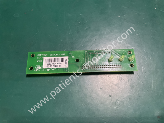 EDAN SE-300 SE-300B ECG upper and lower cover interface board 02.02.20465-12 Circuit Board for Medical ECG