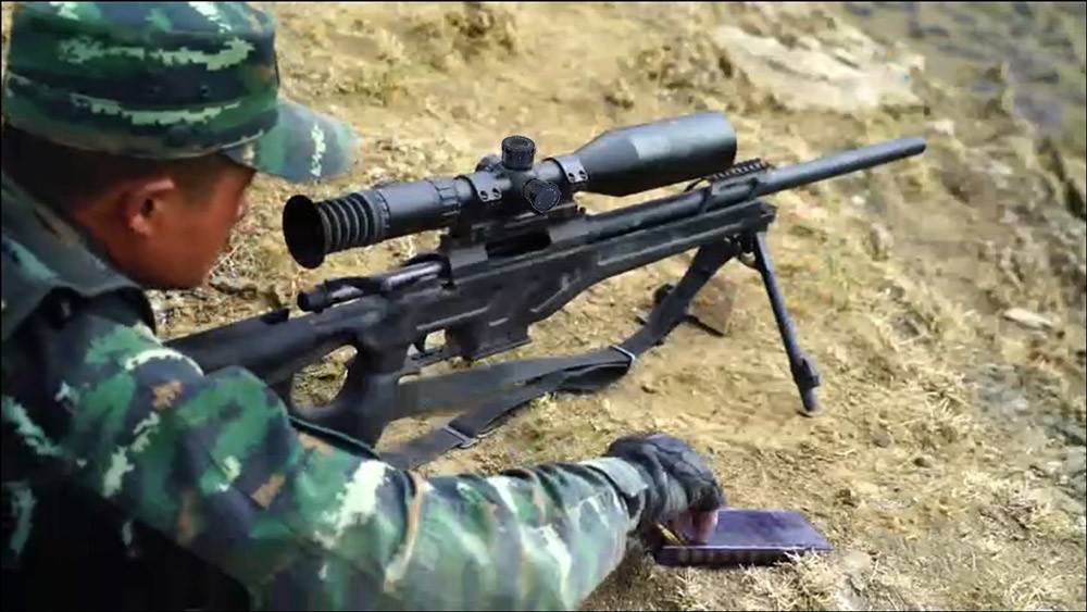 World Longest Rifle Scopes ED Tactical 1/8 MOA Lens Zoom Range 4-48x65