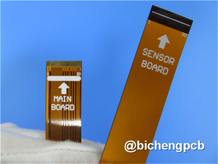 Dual Layer Flexible PCB Built on Polyimide With Immersion Gold and PI Stiffener