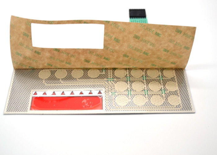 Flat Type Single Shielding Sealed Membrane Switches With Trasparency Window