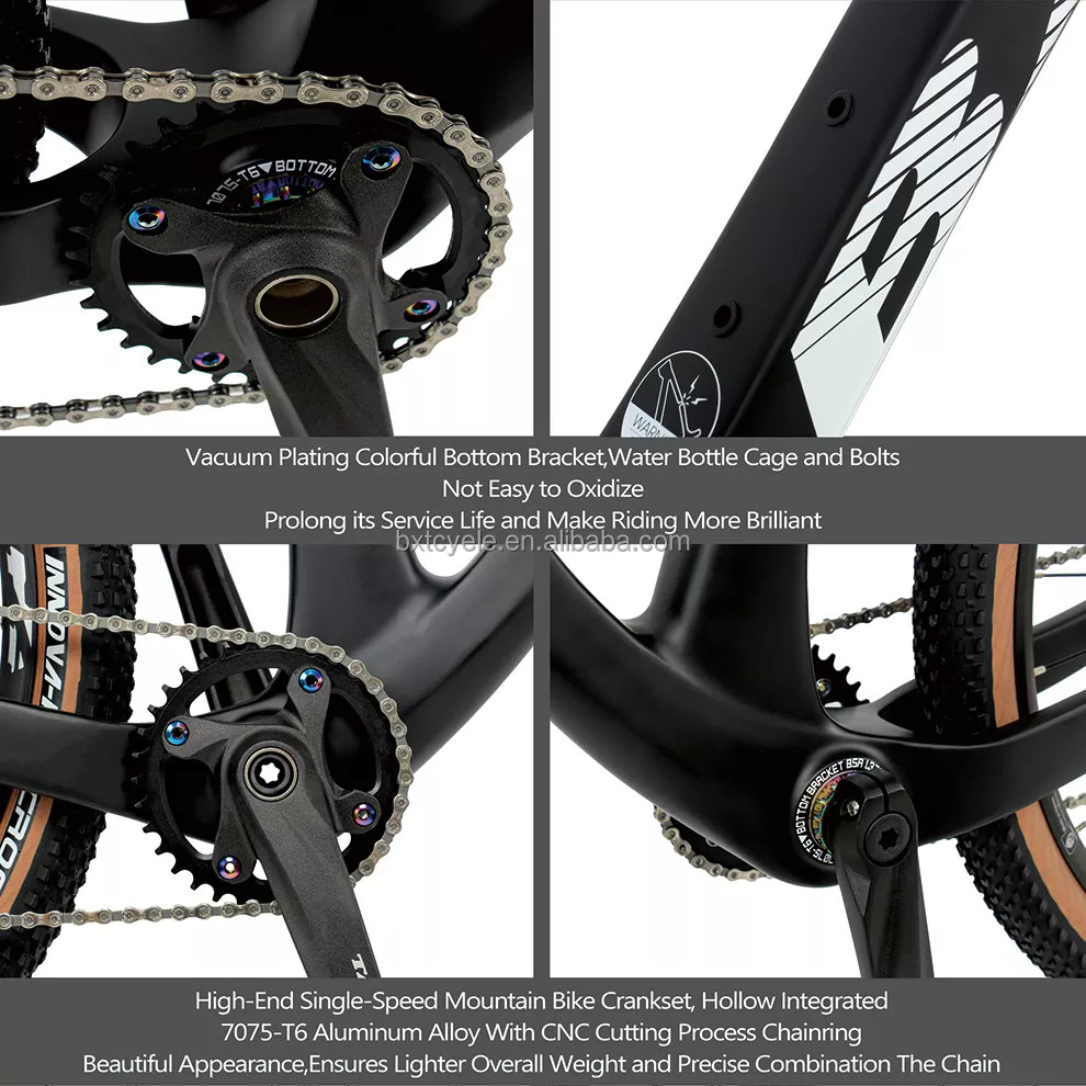 11 Speed Disc Brake Full Carbon MTB Bicycle With Suspension Air Fork