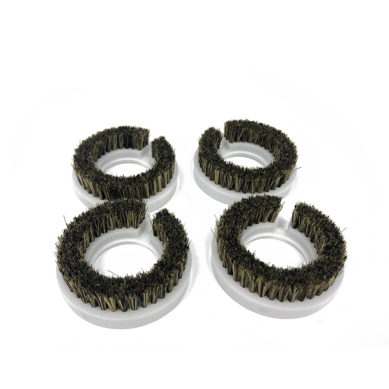 White Pressure Foot Cleaning Brush Soft Bristles For BTF Router Machine