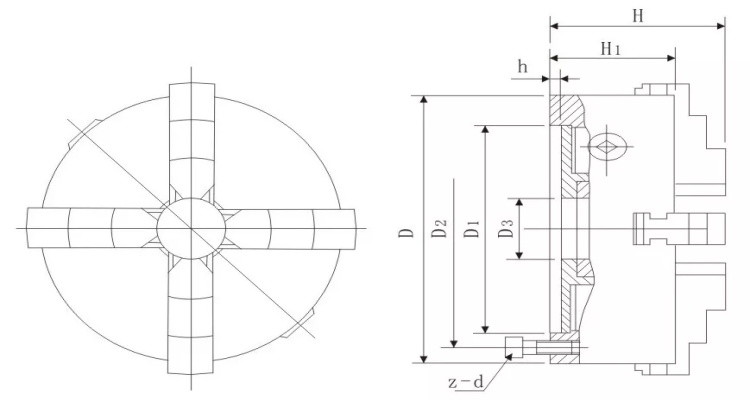 CNC Machine Internal Expansion Chuck Collet High-Precision Customized Lathe Chuck
