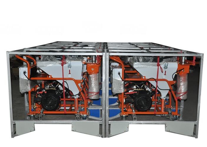 Safety Control Cement Sprayer Machine / Mortar Sprayer Cement Plastering Machine
