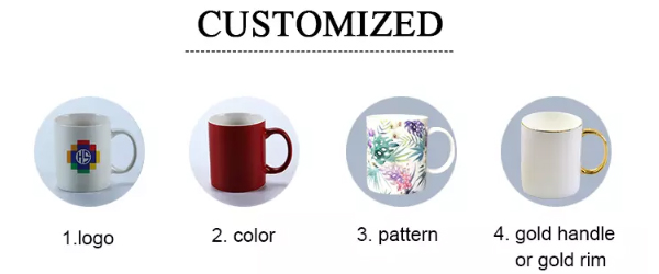 SGS Certificate Creative Gift 330ml Ceramic Mug Cup