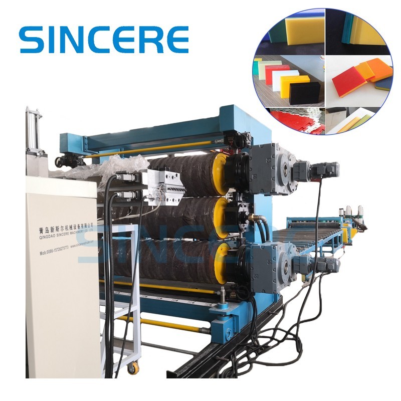 Multilayer PS ABS PVC Hips Sheet Extruder Machine Line