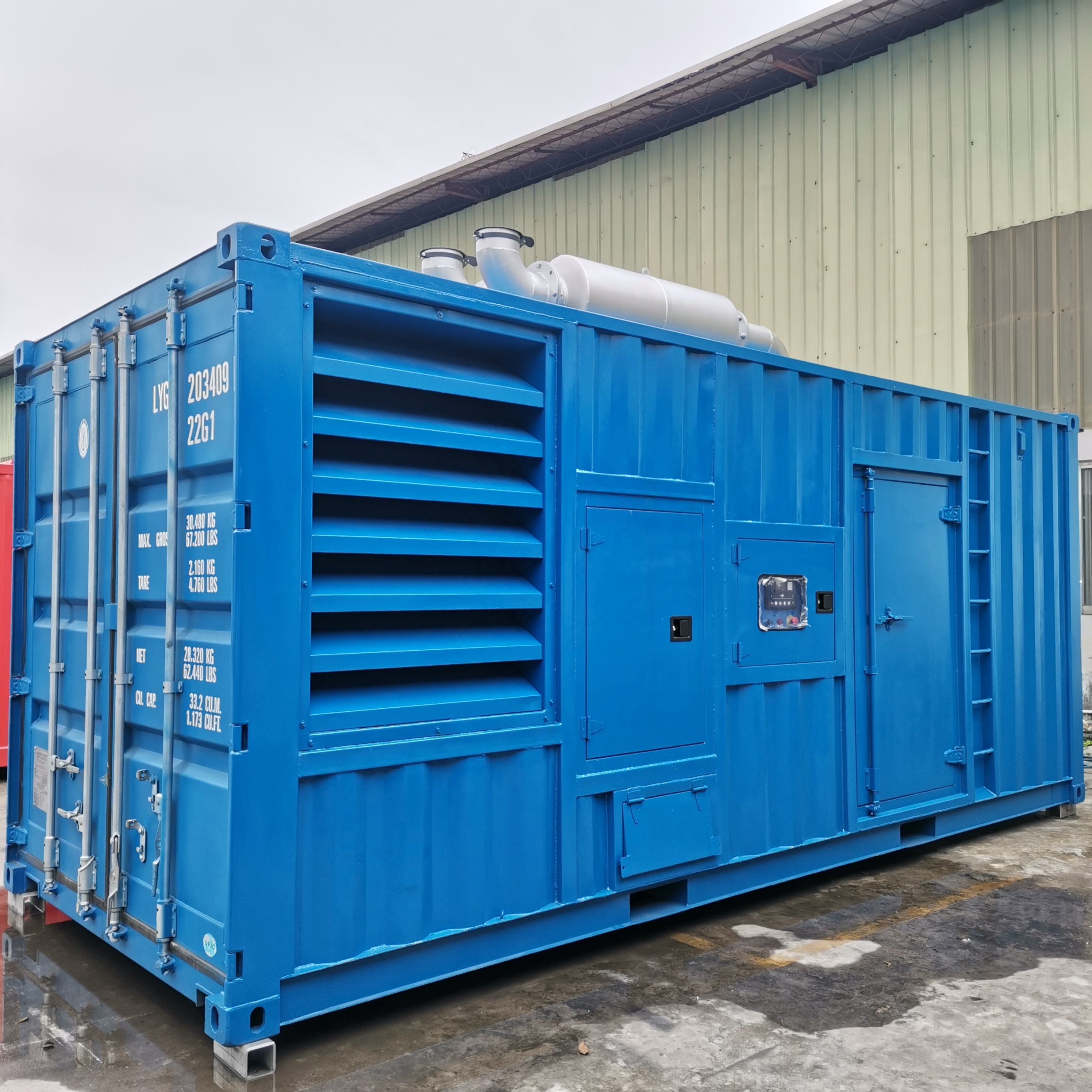 SHX 1100kva Quiet Diesel Generator C1100 D5 With Cummins Engine For Data Centre Reliable Power Supply