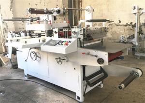 China Heat Insulation Cotton Fabric Die Cutting Machine With Unwinding Traction Motor on sale