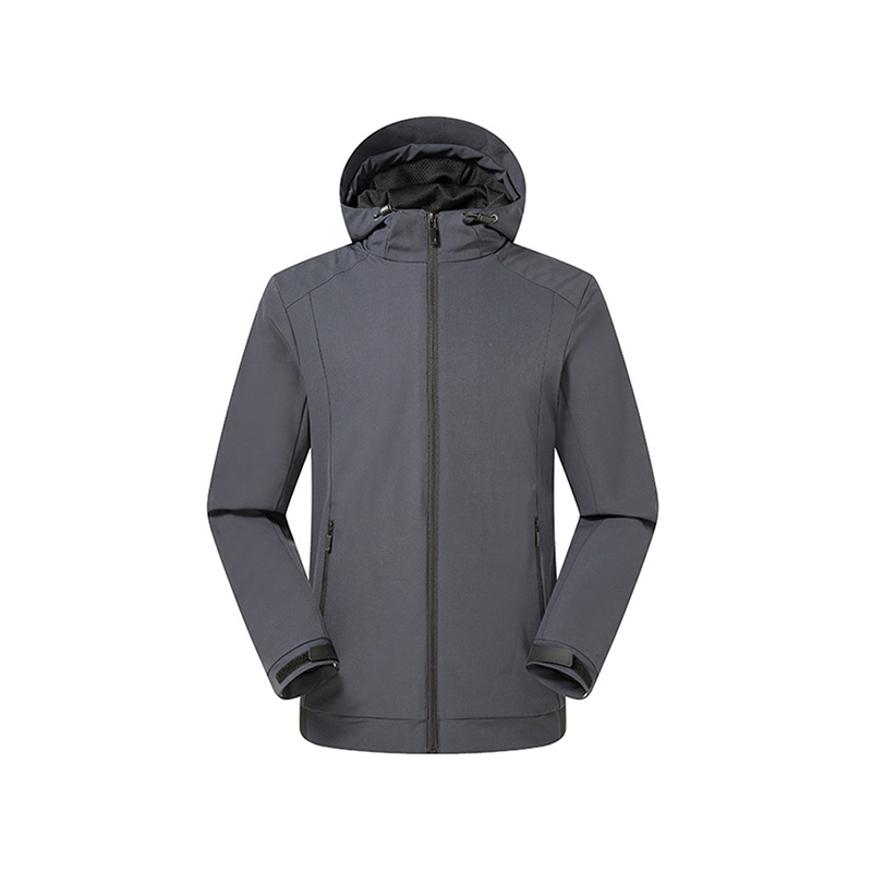 Waterproof Windproof Hooded Sports Top Windbreaker Lightweight Walking Coat