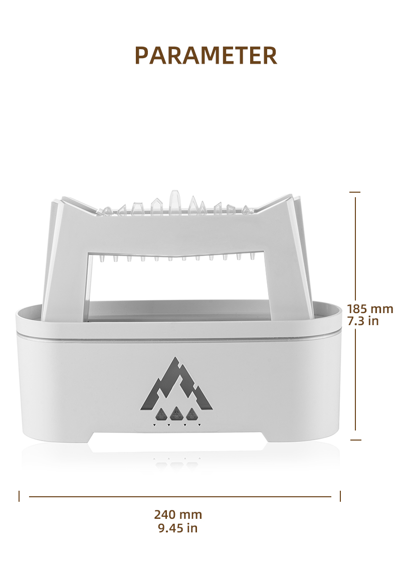 2023 Winter Christmas Promotion Raindrop Essential Oil Ultrasonic Aroma Diffuser Humidifier
