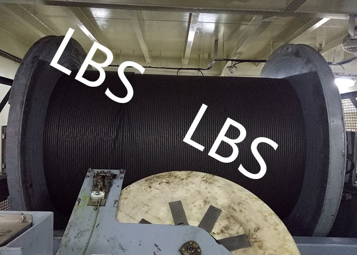 Electric or Hydraulic Marine Winch LBS Double Groove Drum With Wire Rope