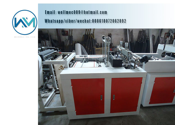 Biodegradable shopping t-shirt and Vest Bag Making Machine Width 500 - 1000 mm