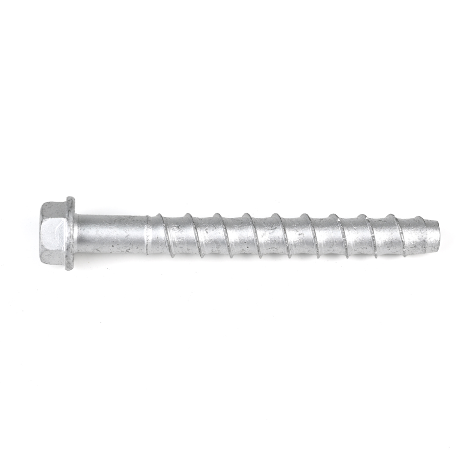 HEX Head Carbon Steel M12 125mm Self Drilling Anchor Concrete Bolt Customized Support