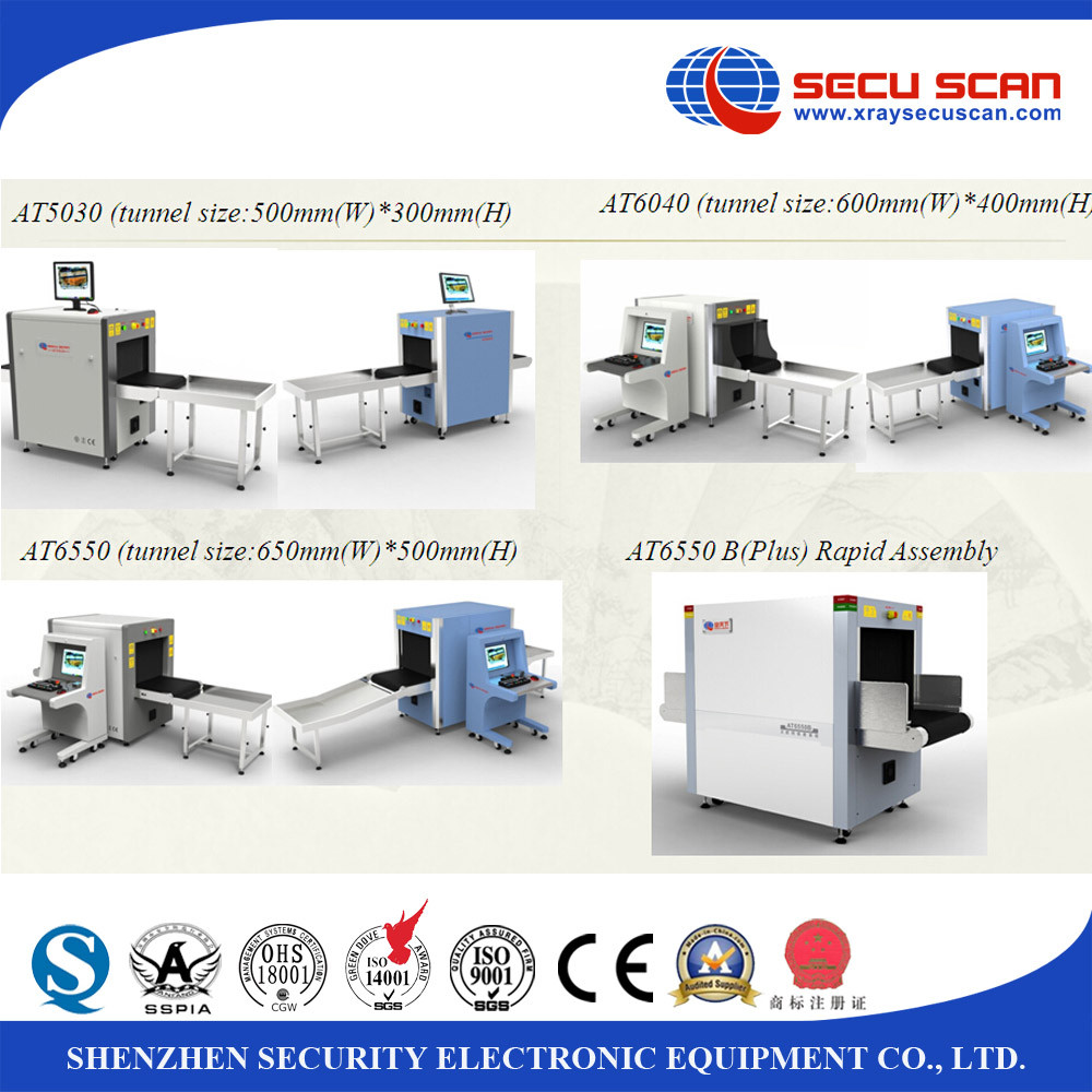 Cargo X Ray Baggage Scanner Inspection For Airports / Factories