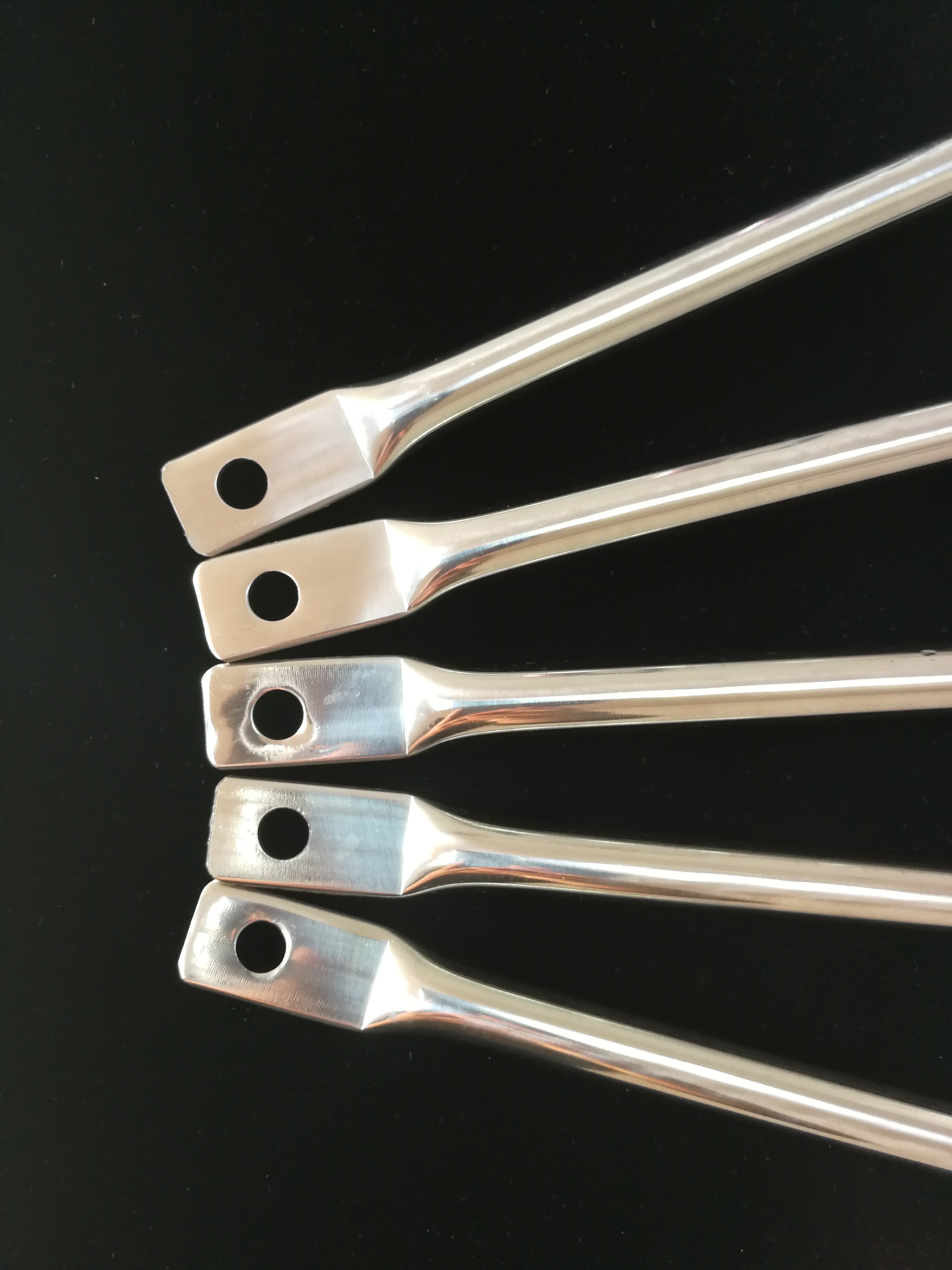 Large Pot Stirring Beer Mash Paddle , Ss Long Mixing Paddle Odm Service