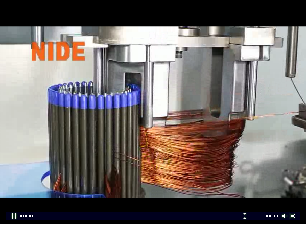 stator coil winding machine