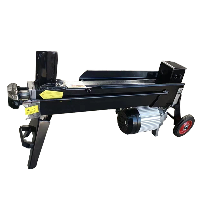 Electric Motor Wood Splitting Machine Mobile Firewood Processor Hydraulic Log Splitter
