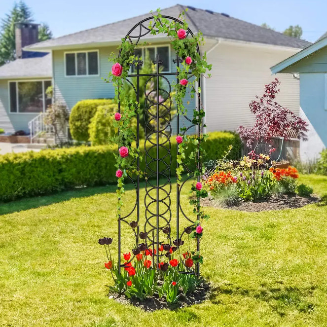 3M Garden Decorative Metal Wire Mesh Fencing For Various Climbing Plant