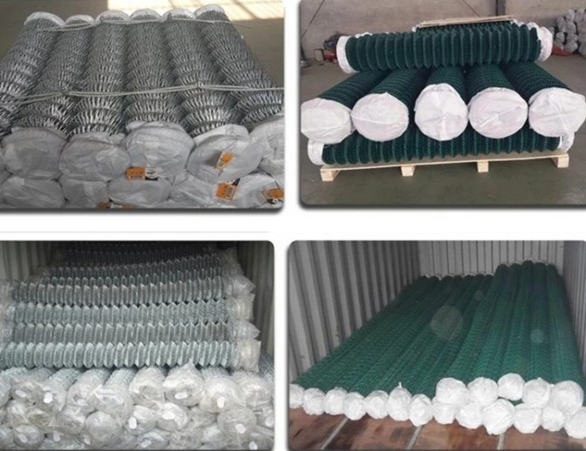 1 Inch 1.2mm GI Chain Link Mesh Fence Security Fencing Odm