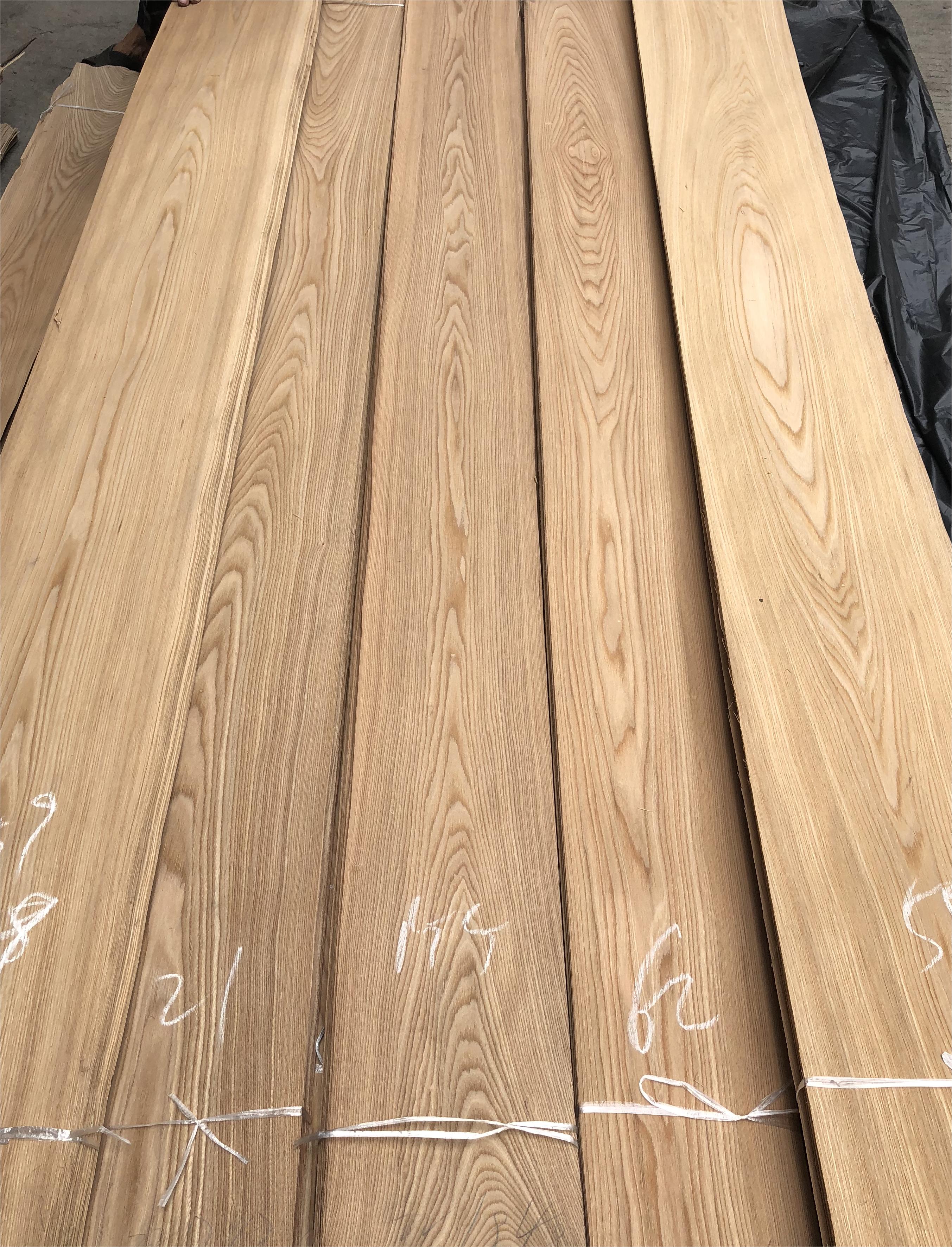 Natural Elm Wood Veneer 0.2mm 0.3mm 0.5mm 1mm 2mm 3mm Mountain Grain Flat Cut Elm Veneers Wood Sheet