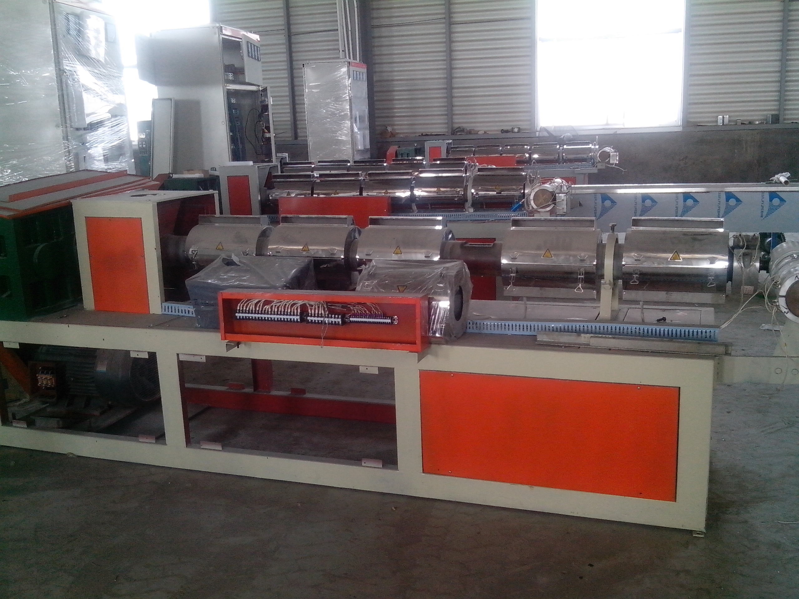Siemens Motor Strapping Band Machine , PP PET Strapping Production Line