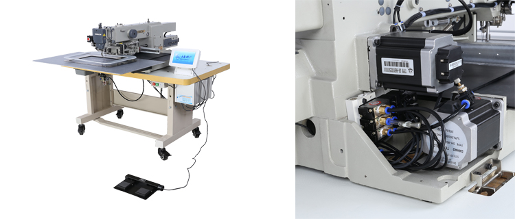 Programmable Automatic Industrial Sewing Machine Stepper Presser Foot