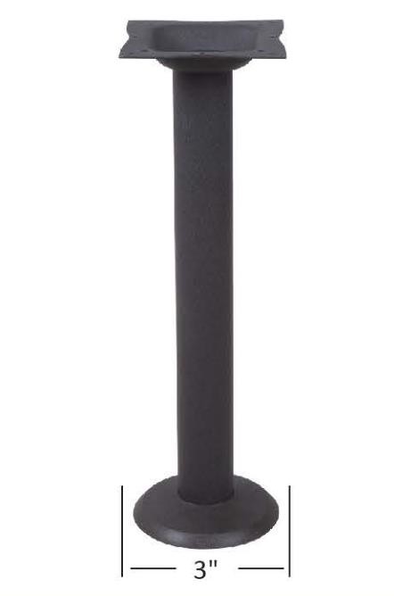 Cast Iron / Mild Steel Dining Table legs Bolt Down Table Base Restaurant Table