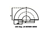 Stainless Steel Butt Weld Fittings Long Reduce, 90 deg  Elbow, 1/2" to 60" , sch40/ sch80, sch160 ,XXS  B16.9