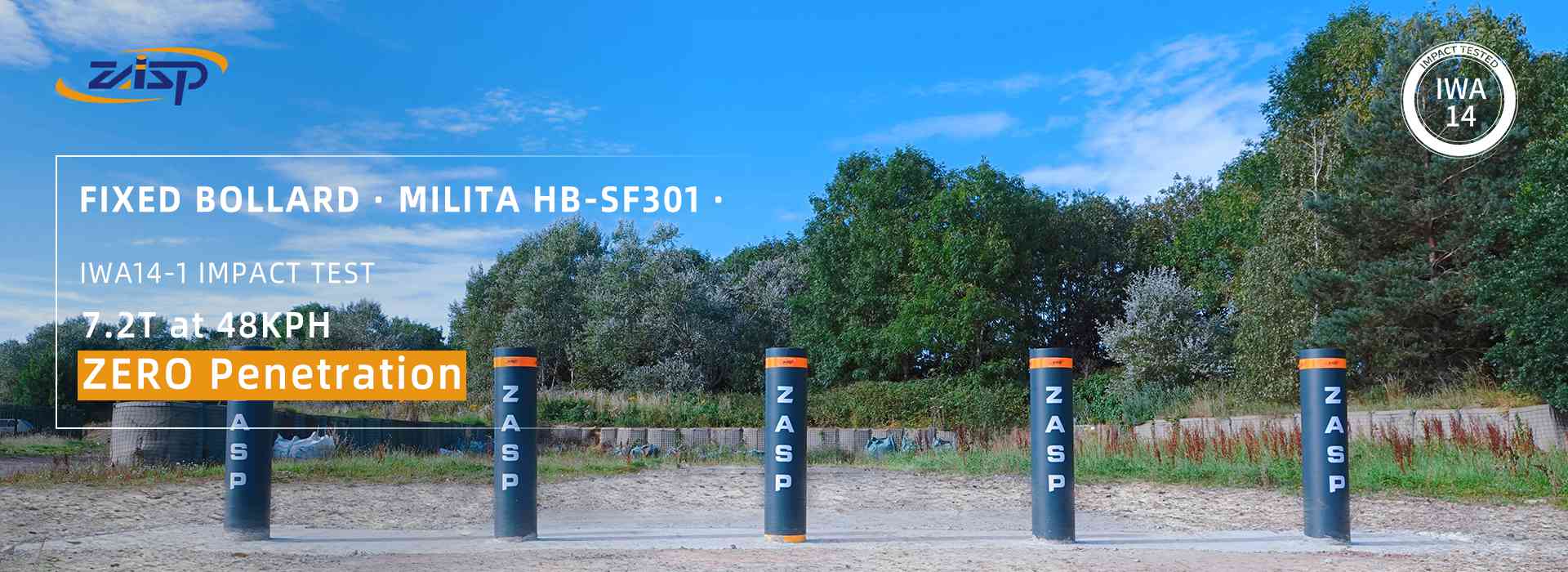 219mm Diameter Crash Rated Remote Control Bollards Parking Security Post