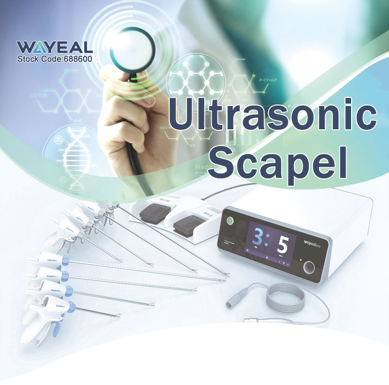 WUS-2 Surgical Ultrasonic Scalpel System For Laparoscopic Surgery