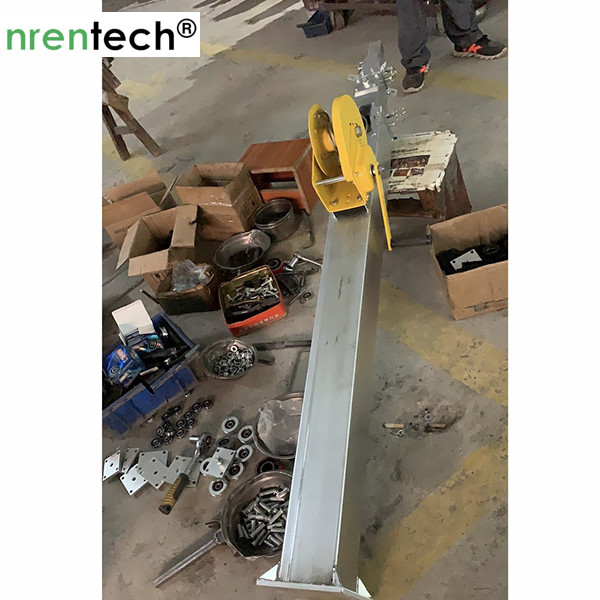 galvanized telescopic mast 6m extended/ 1.75m retracted/ 50kg payloads- NR-G1750-6000