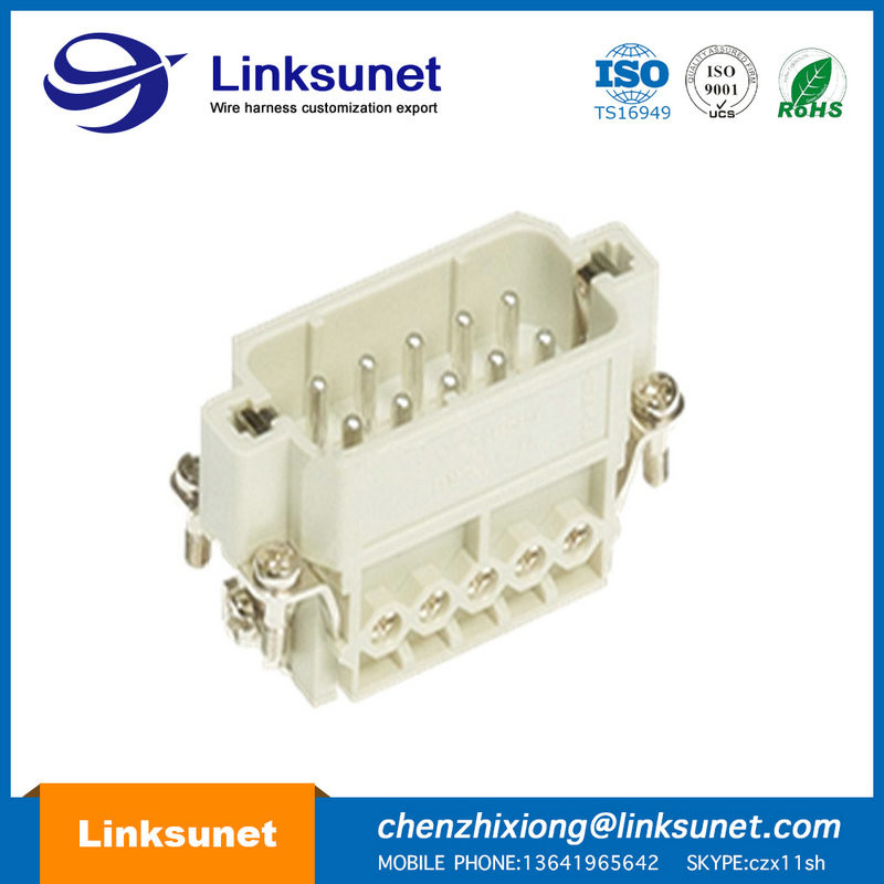 Two Modula Industrial Wire Harness Crimping Harting Industrial Connectors