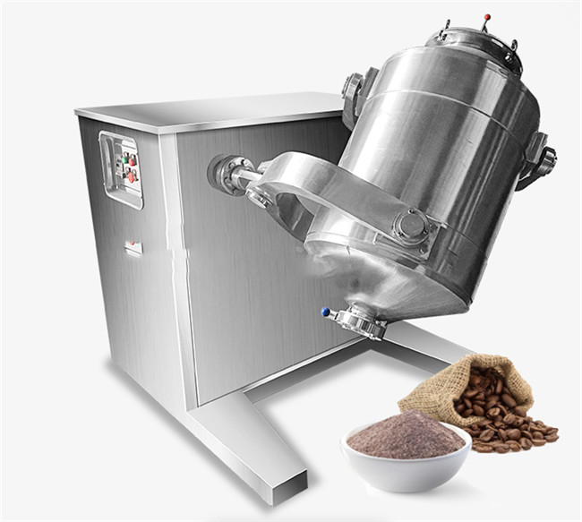 3D Mixing Powder Multi Direction Mixer For Spices And Seasonings 24 R/Min