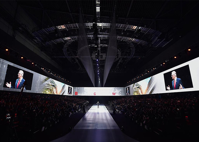 Automatic Lock SMD1921 background Led Screen For Stage Rental