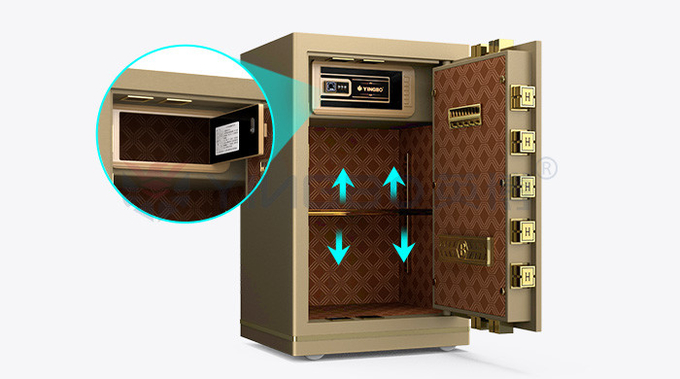 Solid Steel Smart Office Safe Box Biometric Digital Fingerprint Lock YB/N7-70