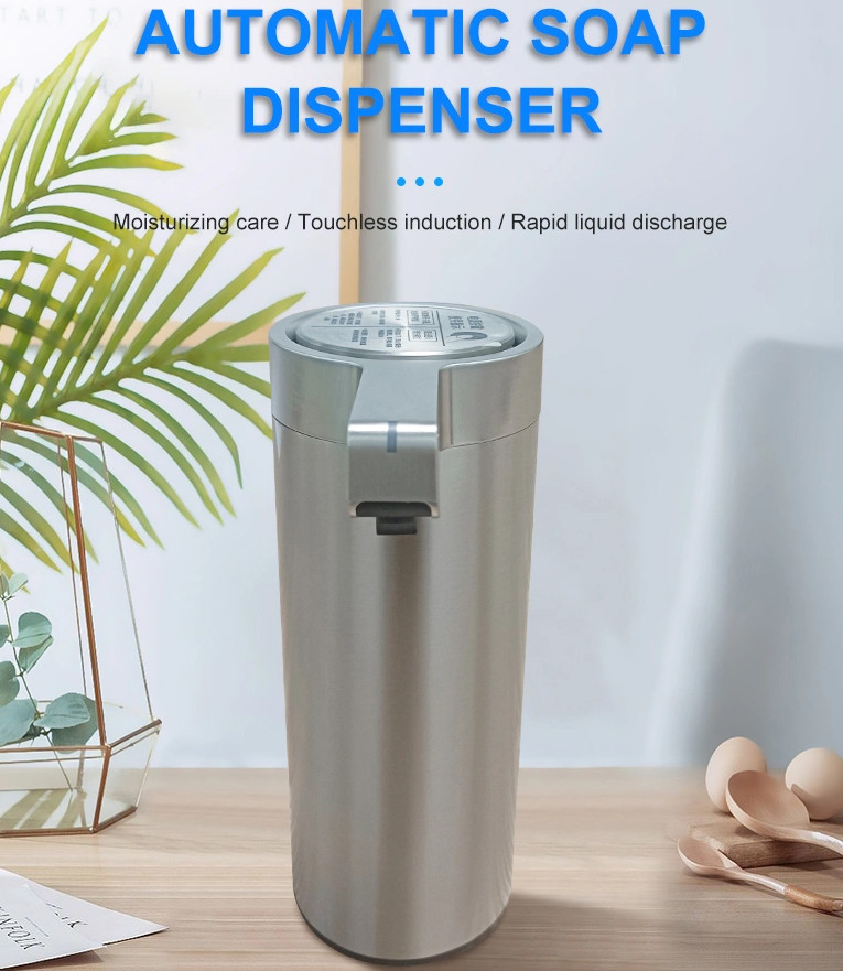 9oz Touchless Sensor Liquid Soap Dispenser Infared Motion Dish Wash Countertop